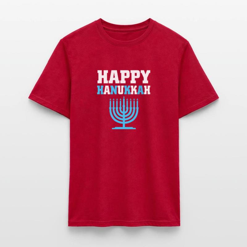 Hanoukka Hanoukka Hanoukka T-shirt homme