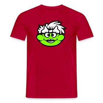 Frosch Frau Hübsch Kröte Lustig Weiblich Mädchen - Männer T-Shirt - Rot - Vorne - AI Model Male 178 dark (178cm)
