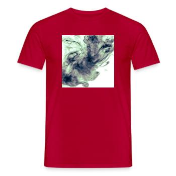 Smokey - Männer T-Shirt - Rot - Vorne - AI Model Male 178 dark (178cm)