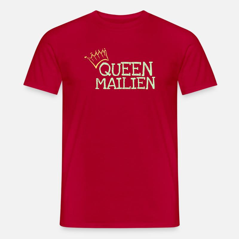 Mailien - Männer T-Shirt - Rot