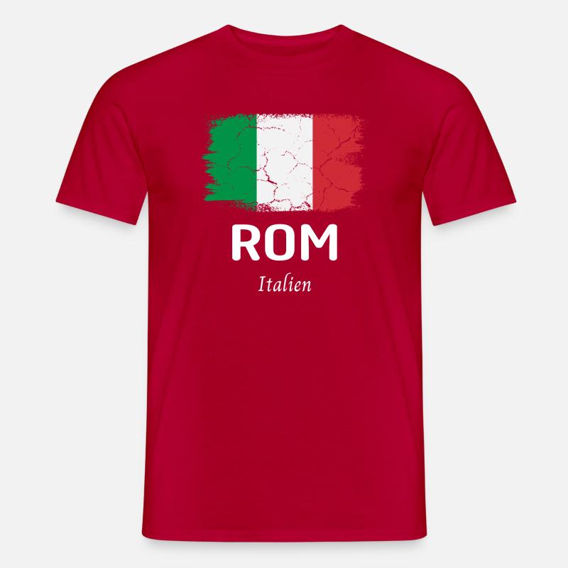 Rom - Männer T-Shirt - Rot
