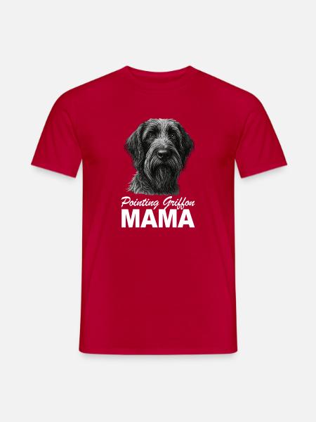 Griffon Korthal's Mom - Men's T-Shirt - red