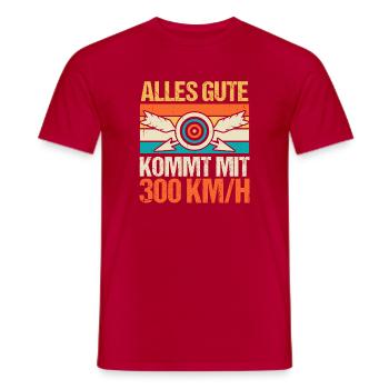 Archery Archery Archery - Men's T-Shirt - red - Front - AI Model Male 178 dark (178cm)