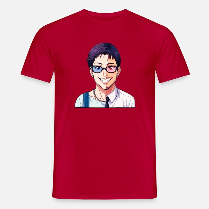 JUNGE TRAF MÄDCHEN – nette Leute - Männer T-Shirt - Rot