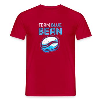 Gender Reveal Team Boy - Men's T-Shirt - red - Front - AI Model Male 178 dark (178cm)