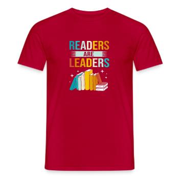 Primary School Teacher Reading Preschool Primary School - Men's T-Shirt - red - Front - AI Model Male 178 dark (178cm)