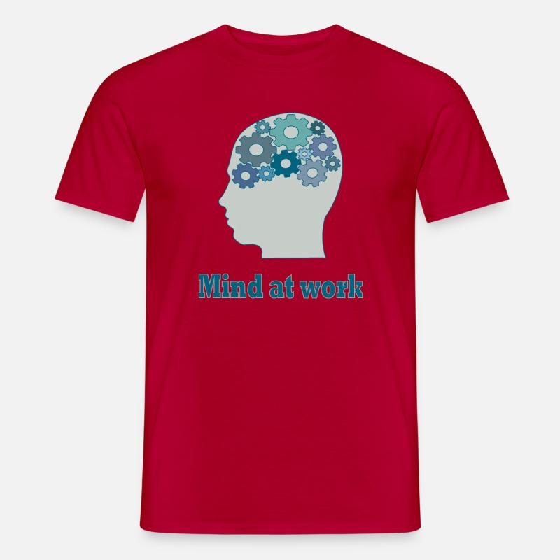 The Mind at Work - Creative Minds Edition - T-shirt homme - rouge