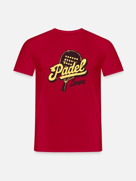 Paddle Love Retro - Men's T-Shirt - red