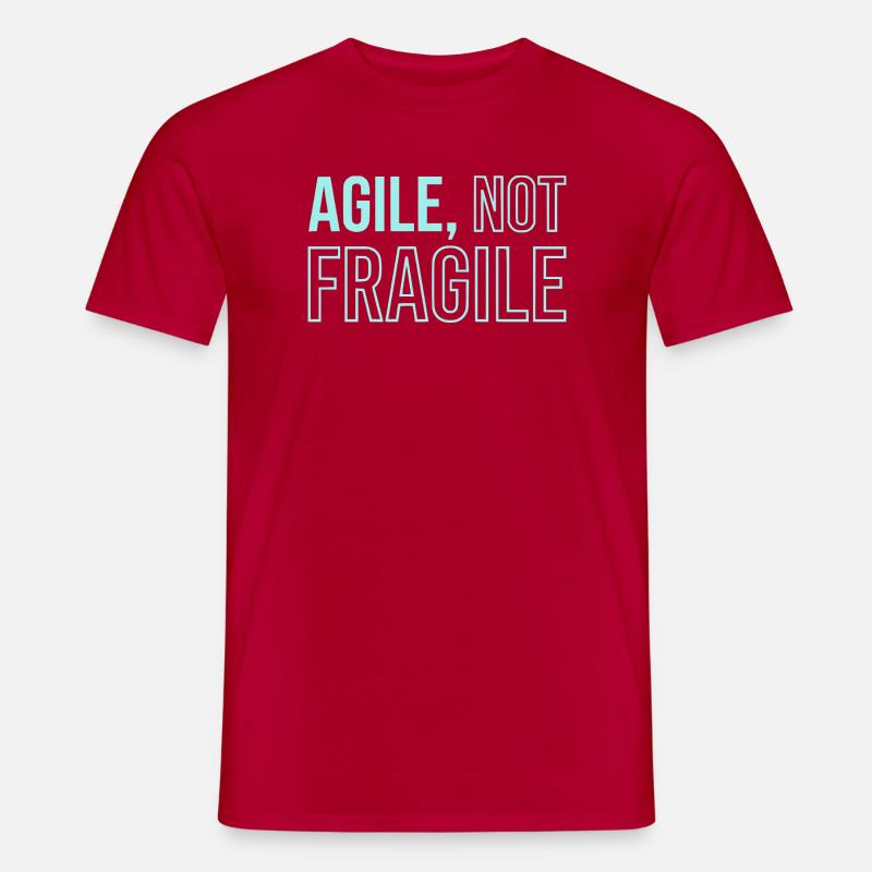Agile Development, Scrum Coach Shirt  - Männer T-Shirt - Rot