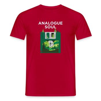 Naturliebhaber - Männer T-Shirt - Rot - Vorne - AI Model Male 178 dark (178cm)