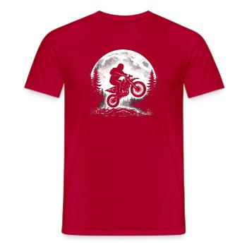 Bigfoot Motocross - T-shirt homme - rouge - Devant - AI Model Male 178 dark (178cm)