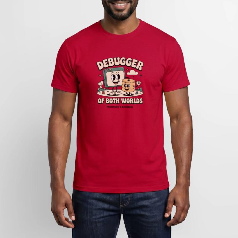 Debugger of both worlds | Debugging Dev Men’s T-shirt