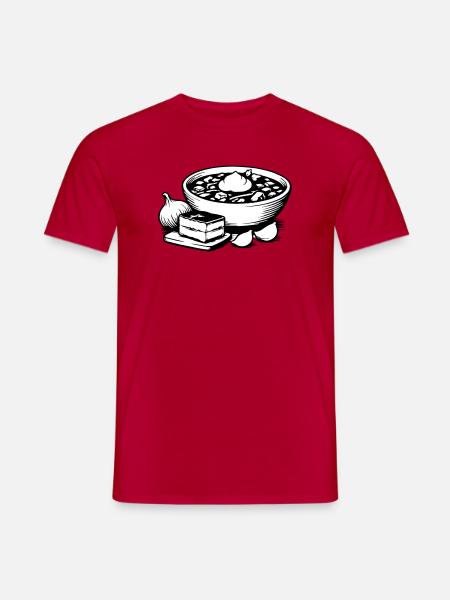 Borsch - Männer T-Shirt - Rot