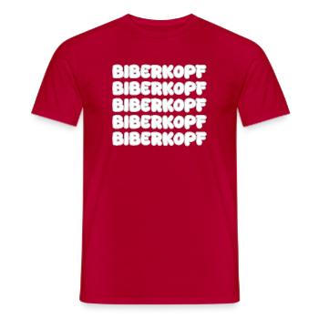 Gift for Beaverhead - Men's T-Shirt - red - Front - AI Model Male 178 dark (178cm)