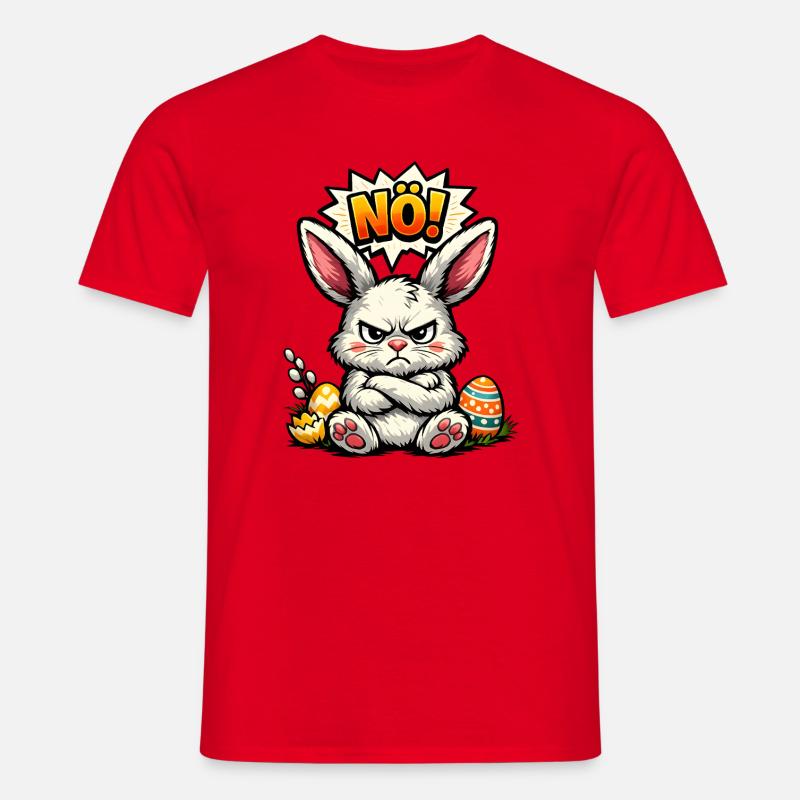 Lower Austrian Bunny Easter Gift - Men's T-Shirt - red