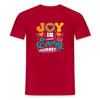 Gifts for ESE Teachers - Men's T-Shirt - red - Front - AI Model Male 178 dark (178cm)