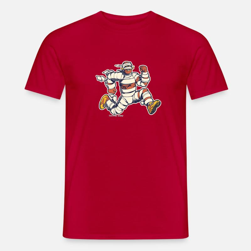 Mamienläuferin - Männer T-Shirt - Rot