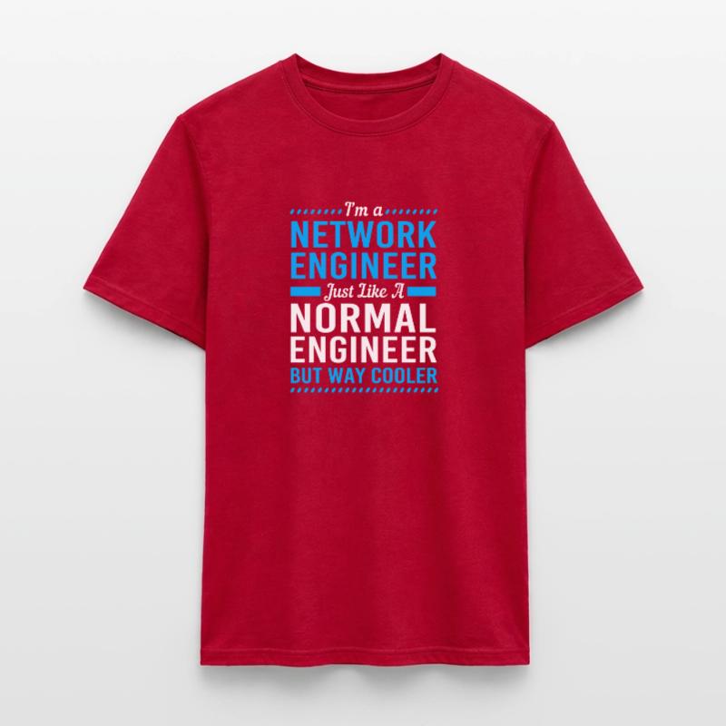 Network Computer Scientist Programmer Admin Men’s T-shirt