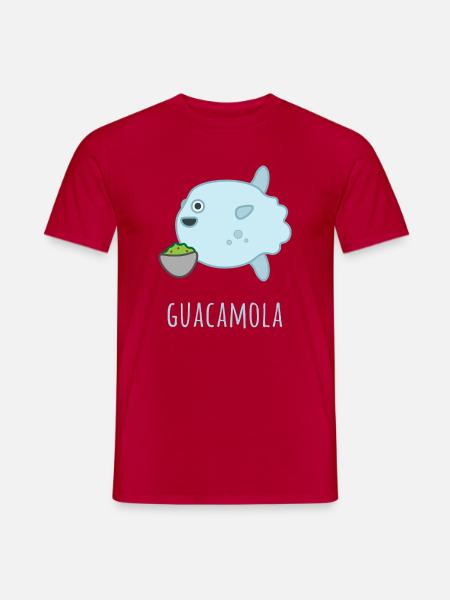 Mola Mola Guacamola - Männer T-Shirt - Rot