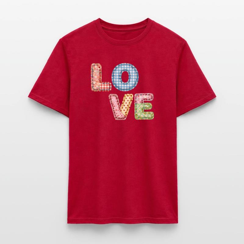 Patchwork Design Patchwork Patchwork Patches colorés T-shirt homme