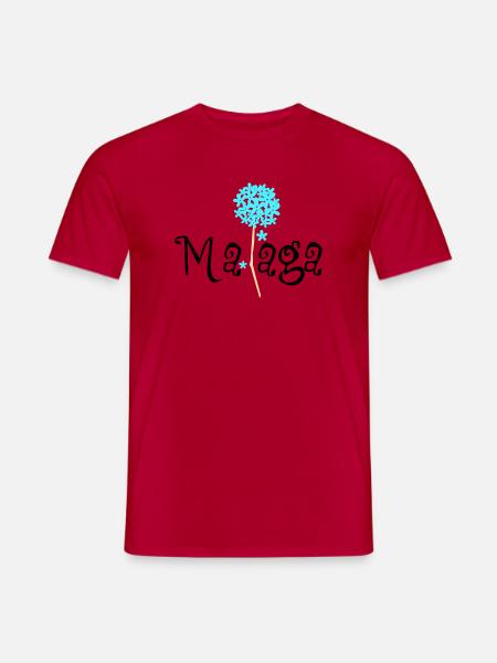 Malaga Biznaga - Men's T-Shirt - red