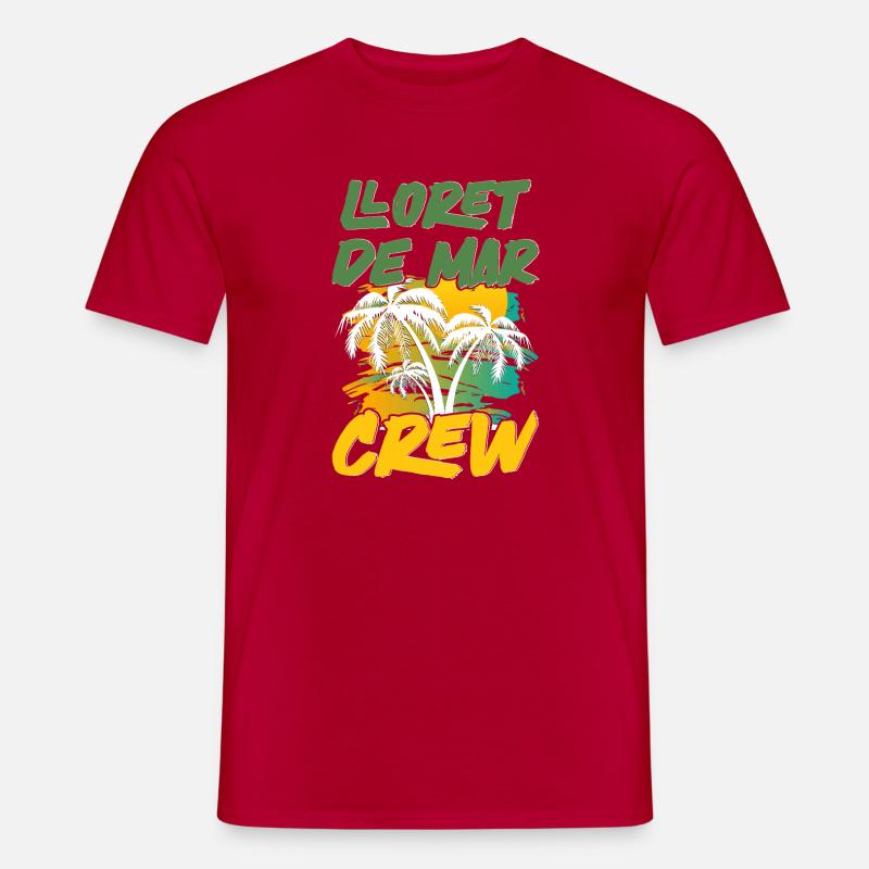 Lloret De Mar Crew - Männer T-Shirt - Rot