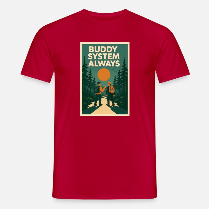 Système Always Buddy | Scouts - T-shirt homme - rouge