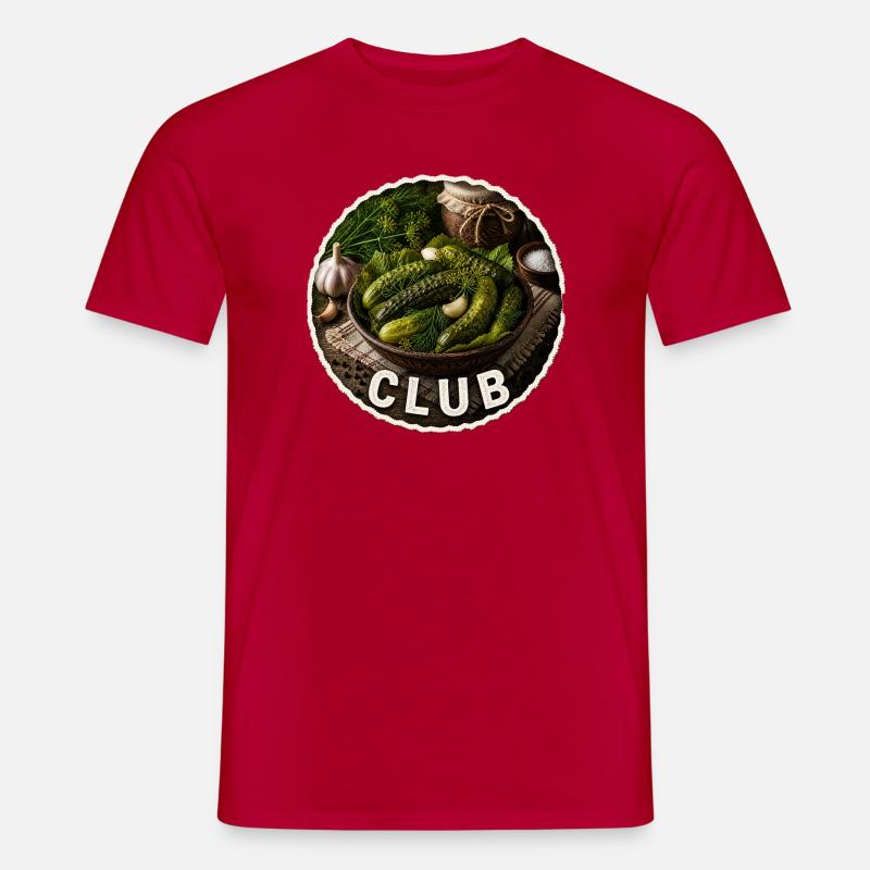 Cucumbers Malosolnii - Men’s T-shirt - red