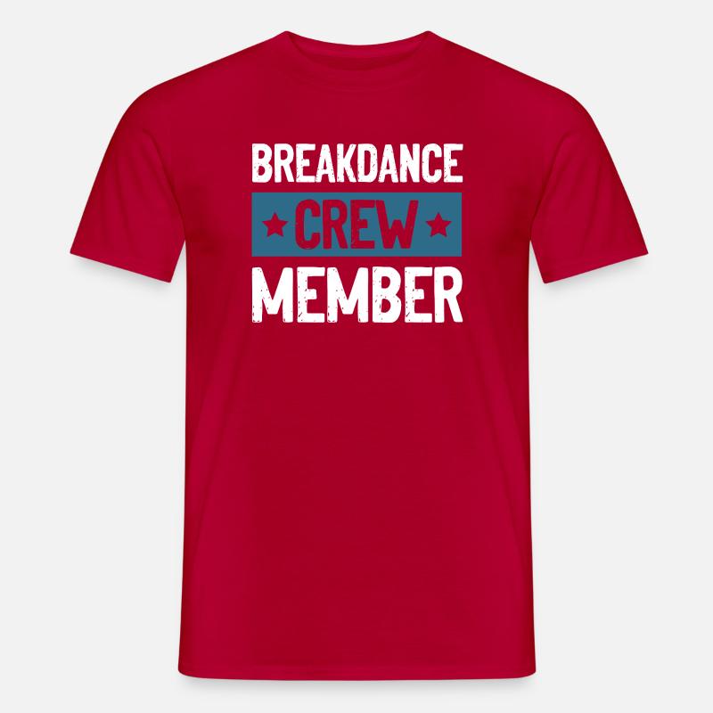 Breakdance Crew - Men’s T-shirt - red