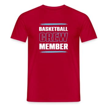 Équipe de barbecue - T-shirt homme - rouge - Devant - AI Model Male 178 dark (178cm)