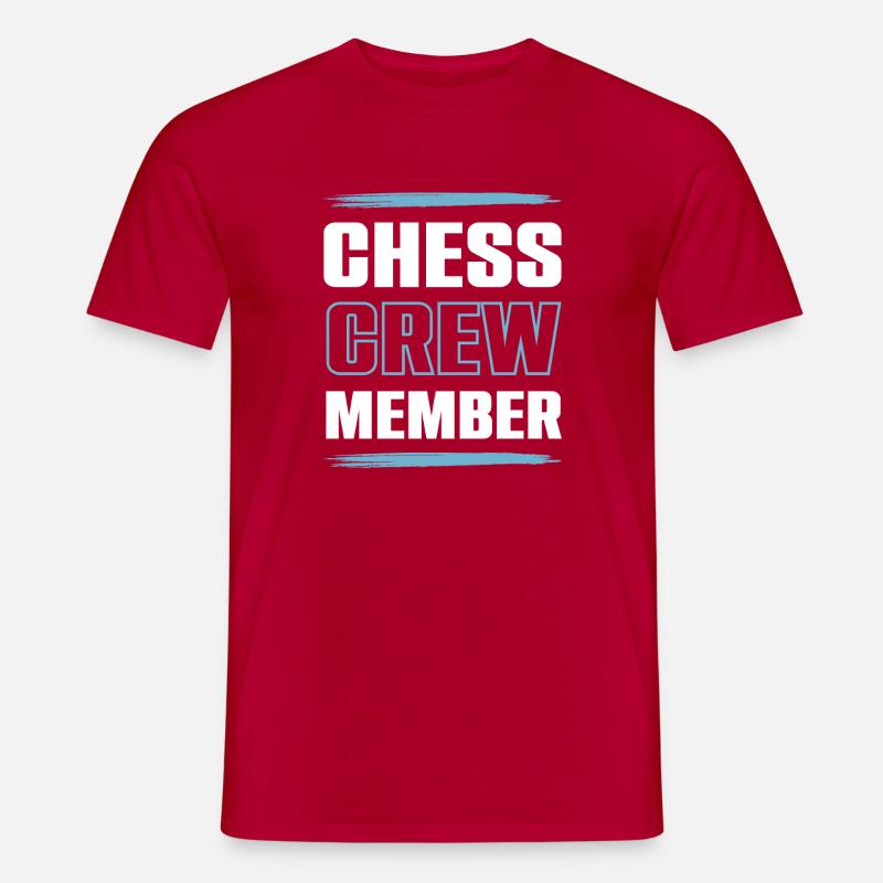 Chess Crew - Men's T-shirt - red