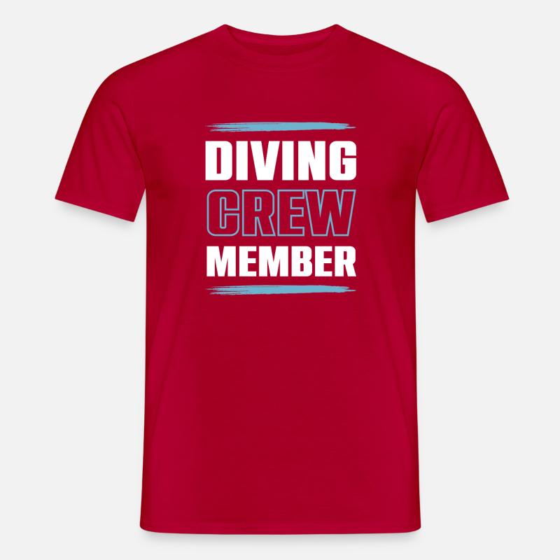 Drinking Crew - Männer T-Shirt - Rot