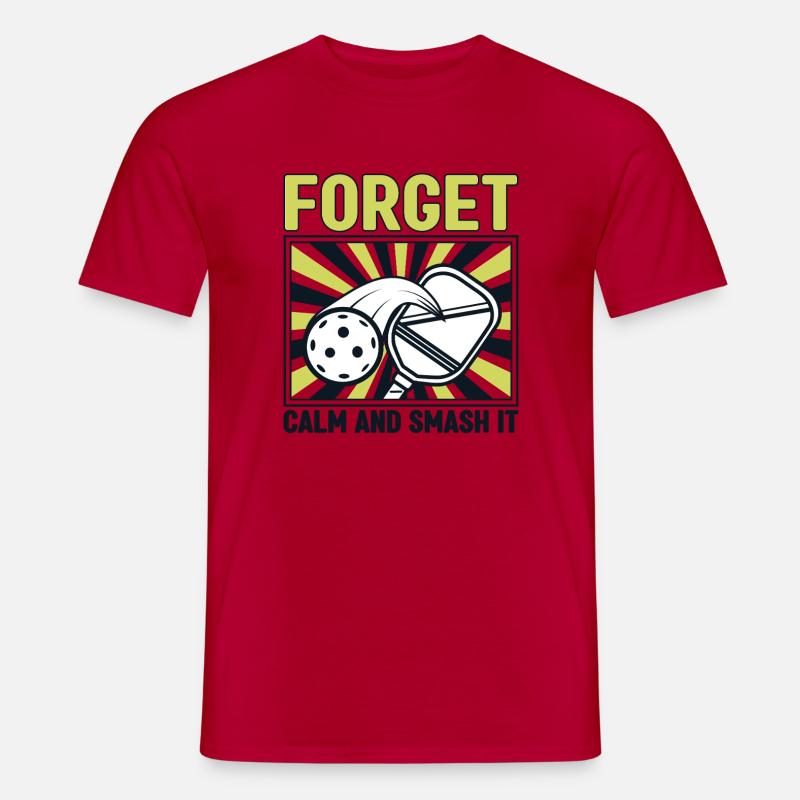 Forget silence – beat it! - Men's T-shirt - red