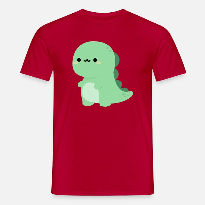 T-rex Rexy - Männer T-Shirt - Rot