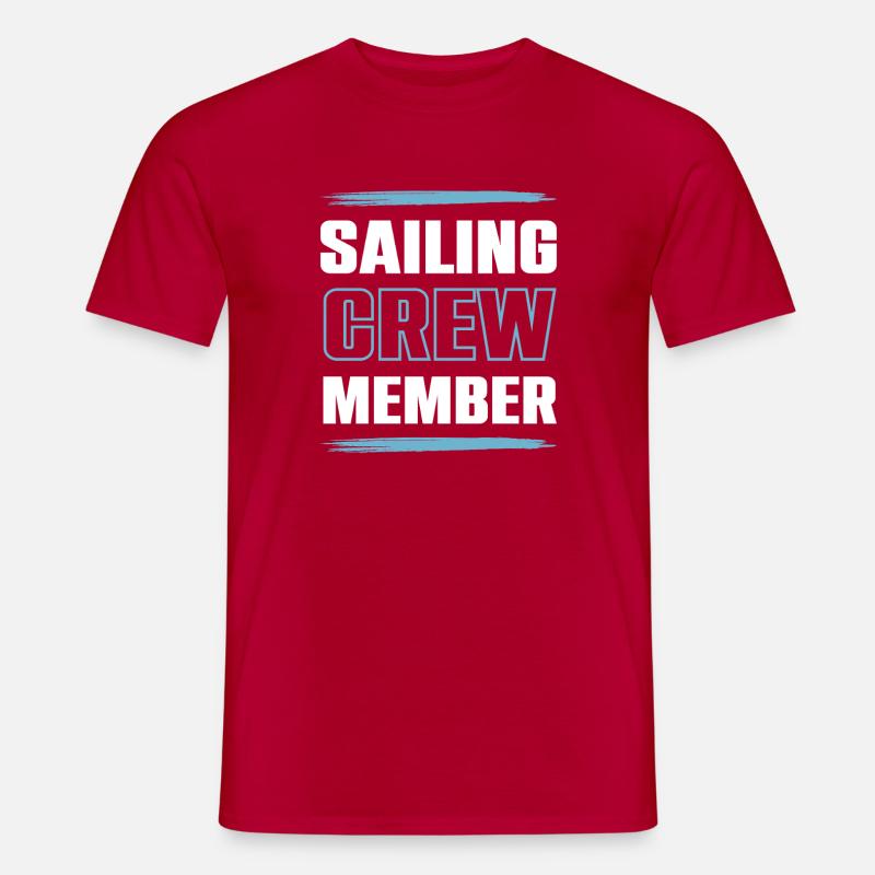 Équipage de navigation - T-shirt homme - rouge
