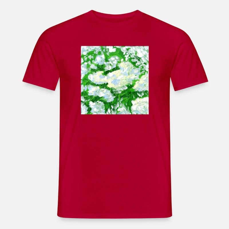 Peintures de sureau - T-shirt homme - rouge