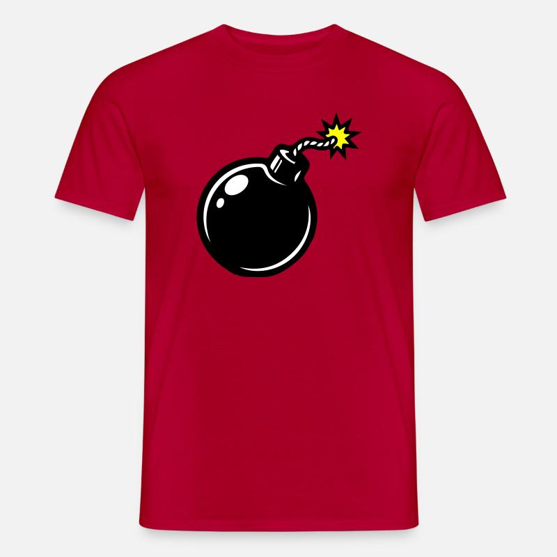 Bomb Comic - T-shirt homme - rouge
