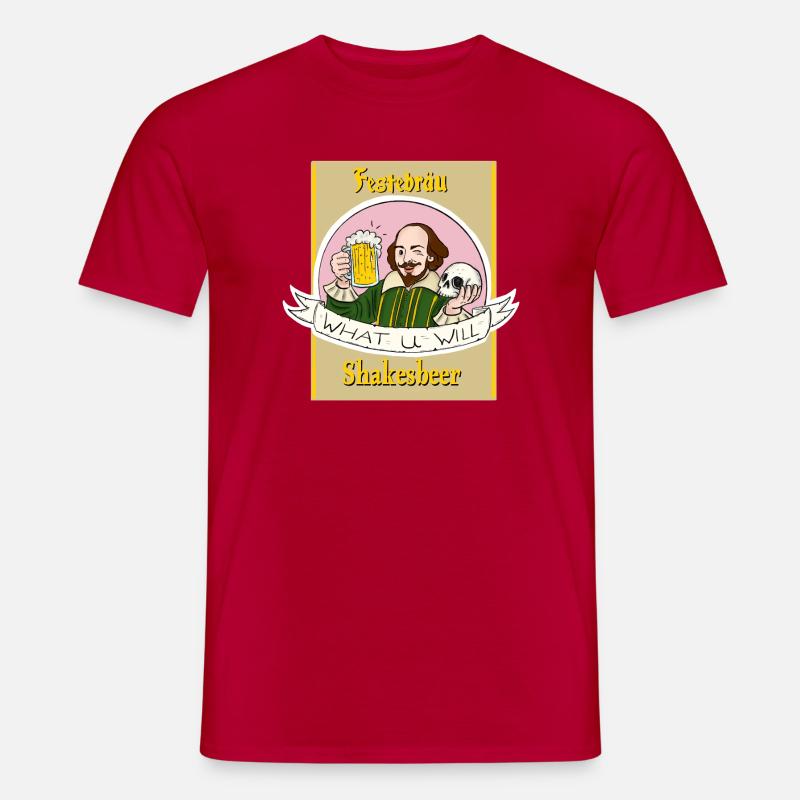 Festebräu - Männer T-Shirt - Rot
