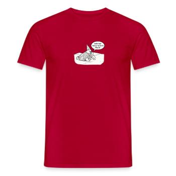 Wahrheit besiegt dunkle Macht - Männer T-Shirt - Rot - Vorne - AI Model Male 178 dark (178cm)