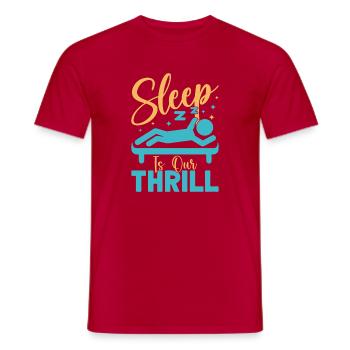 Anesthesiologist Our Thrill Anesthesia - Männer T-Shirt - Rot - Vorne - AI Model Male 178 dark (178cm)