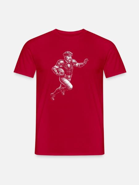 Chester A Arthur American Football - Men's T-Shirt - red