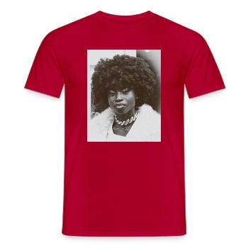 Next to you - Men's T-Shirt - red - Front - AI Model Male 178 dark (178cm)