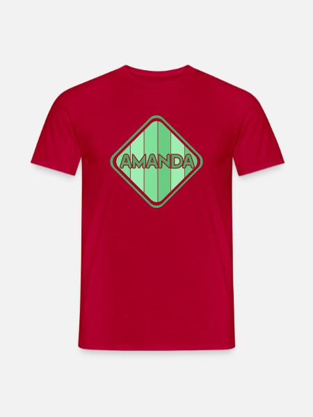 Vor - Männer T-Shirt - Rot