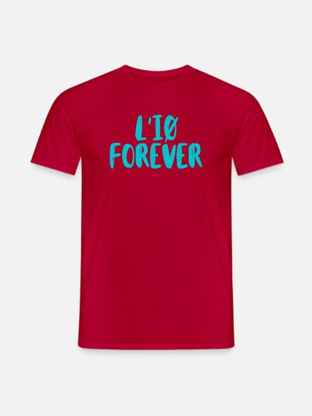 IO für immer - Männer T-Shirt - Rot