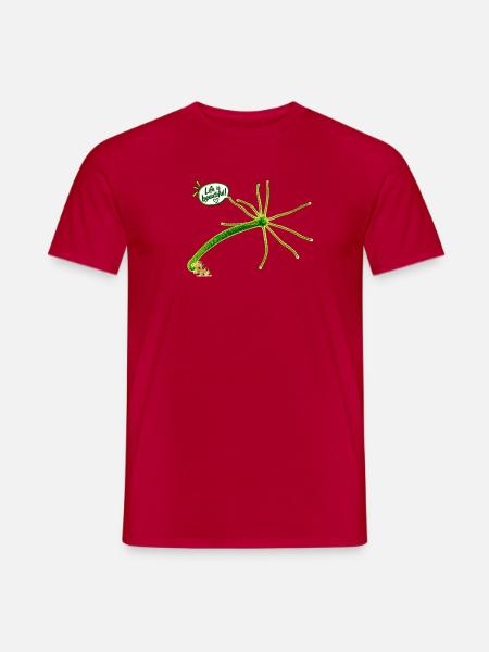"Life is beautiful" - Männer T-Shirt - Rot