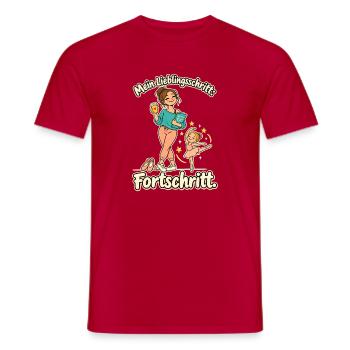 Tanzlehrer Tanzlehrerin Tanzunterricht - Männer T-Shirt - Rot - Vorne - AI Model Male 178 dark (178cm)