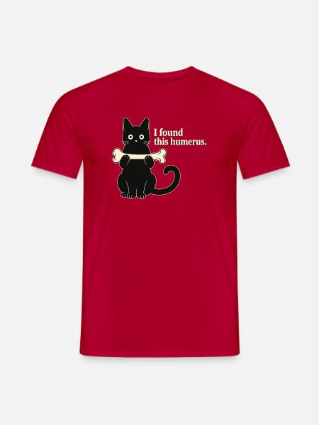 Humerusfund - Männer T-Shirt - Rot