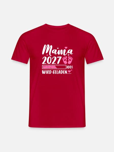 Mama 2027 - Männer T-Shirt - Rot