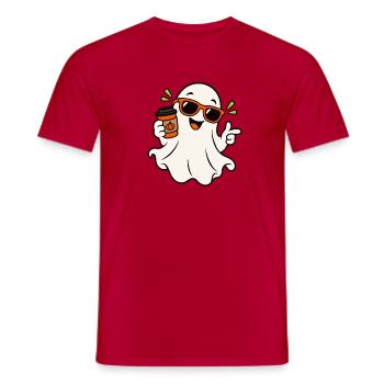 Elfe - Männer T-Shirt - Rot - Vorne - AI Model Male 178 dark (178cm)