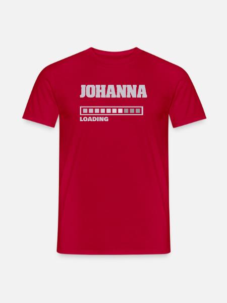 Geburt Johanna - Männer T-Shirt - Rot